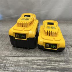 AS-IS DEWALT 20V MAX Lithium-Ion Battery Kit with 5.0Ah and 2.0Ah Battery and Charger