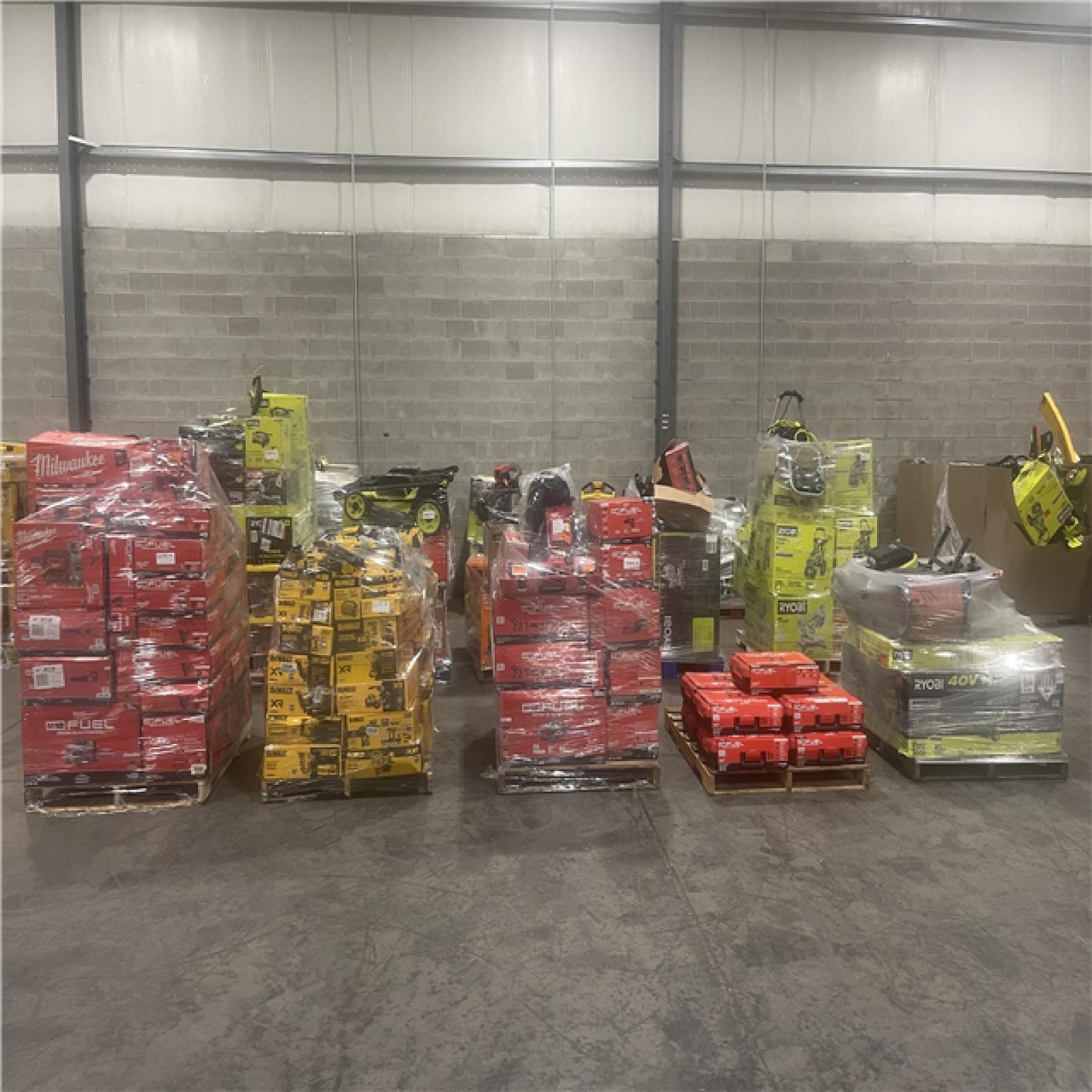 Pittston Location As-Is Power Tools Partial Truckload (15 pallets) 3394-A