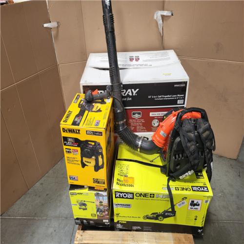 CALIFORNIA AS-IS OUTDOOR POWER EQUIPMENT