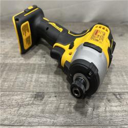 AS-IS DEWALT Atomic 20V Max Lithium-Ion Brushless Cordless Compact 1/4 in. Impact Driver Kit