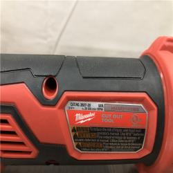 AS-IS Milwaukee 18V Lithium-Ion Cordless Drywall Cut Out Rotary Tool (Tool-Only)