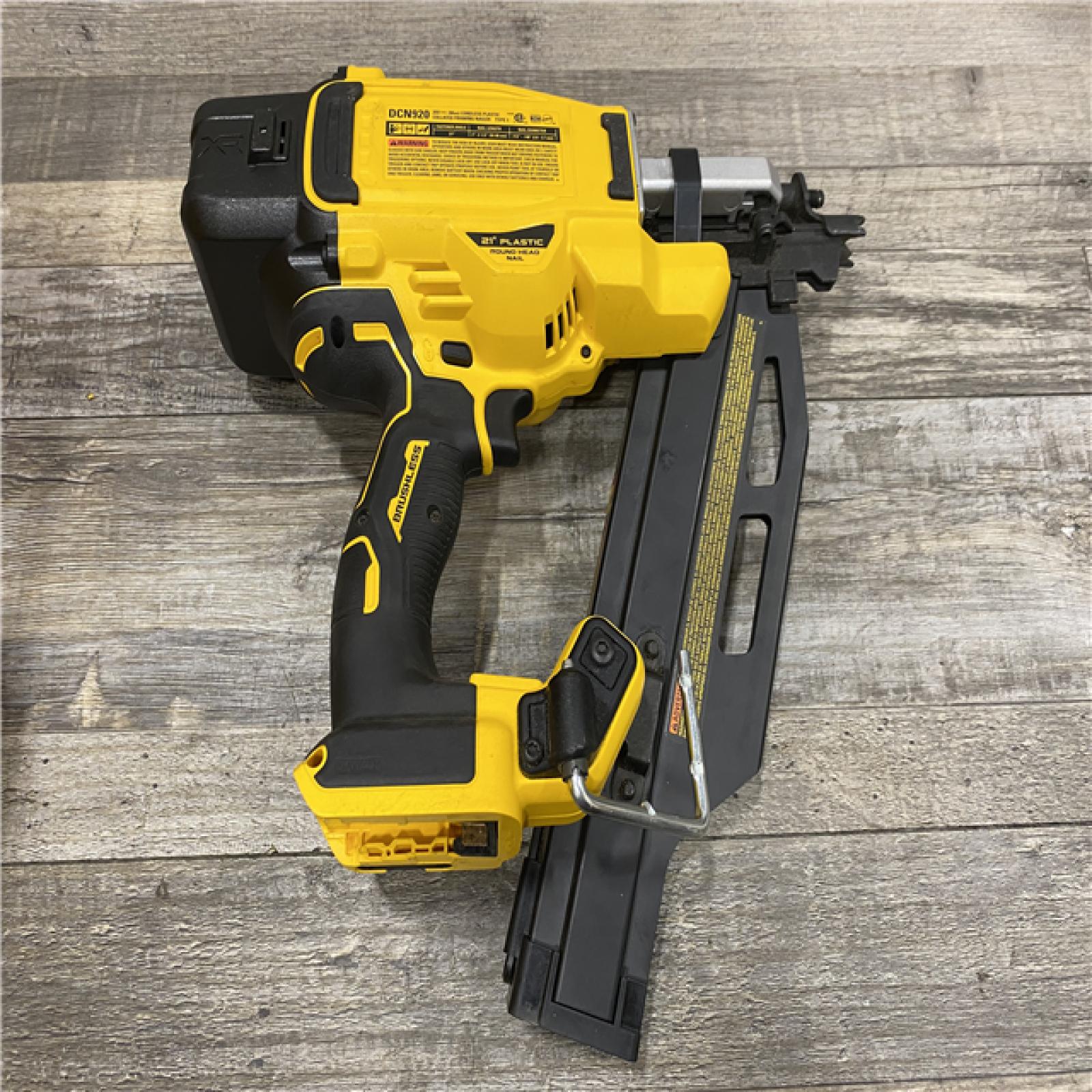 AS-IS DEWALT 20-Volt 21° Cordless Framing Nailer (Tool-Only)