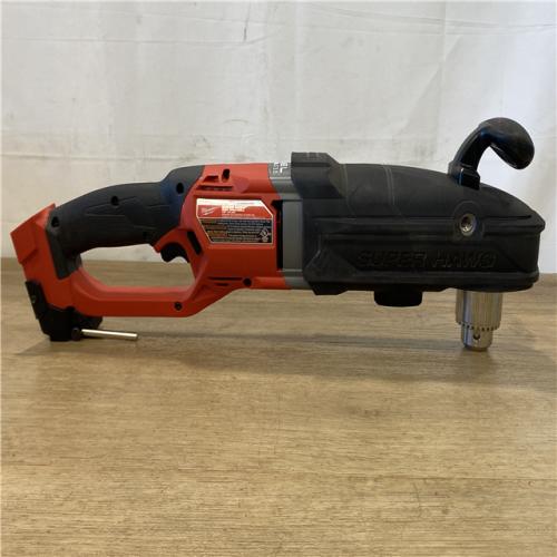 AS-IS Milwaukee FUEL 18V Lithium-Ion Brushless Cordless GEN 2 SUPER HAWG 1/2 in. Right Angle Drill (Tool-Only)