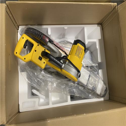 As-Is- DEWALT 15 Amp Corded 12 in. Double Bevel Sliding Compound Miter Saw