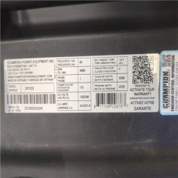 CALIFORNIA AS-IS CHAMPION PORTABLE POWER GENERATOR