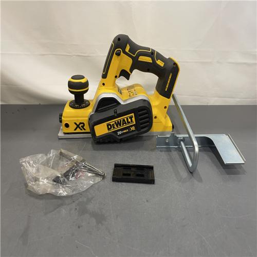 AS-IS - DEWALT 20V MAX XR Cordless Brushless 3-1/4 in. Planer (Tool Only)