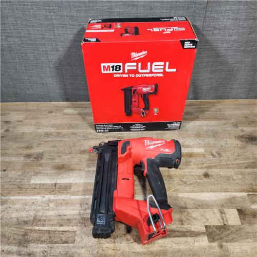 HOUSTON LOCATION - AS-IS Milwaukee M18 Fuel 18V Brushless 18-Gauge Brad Nailer 2746-20 (Bare Tool)