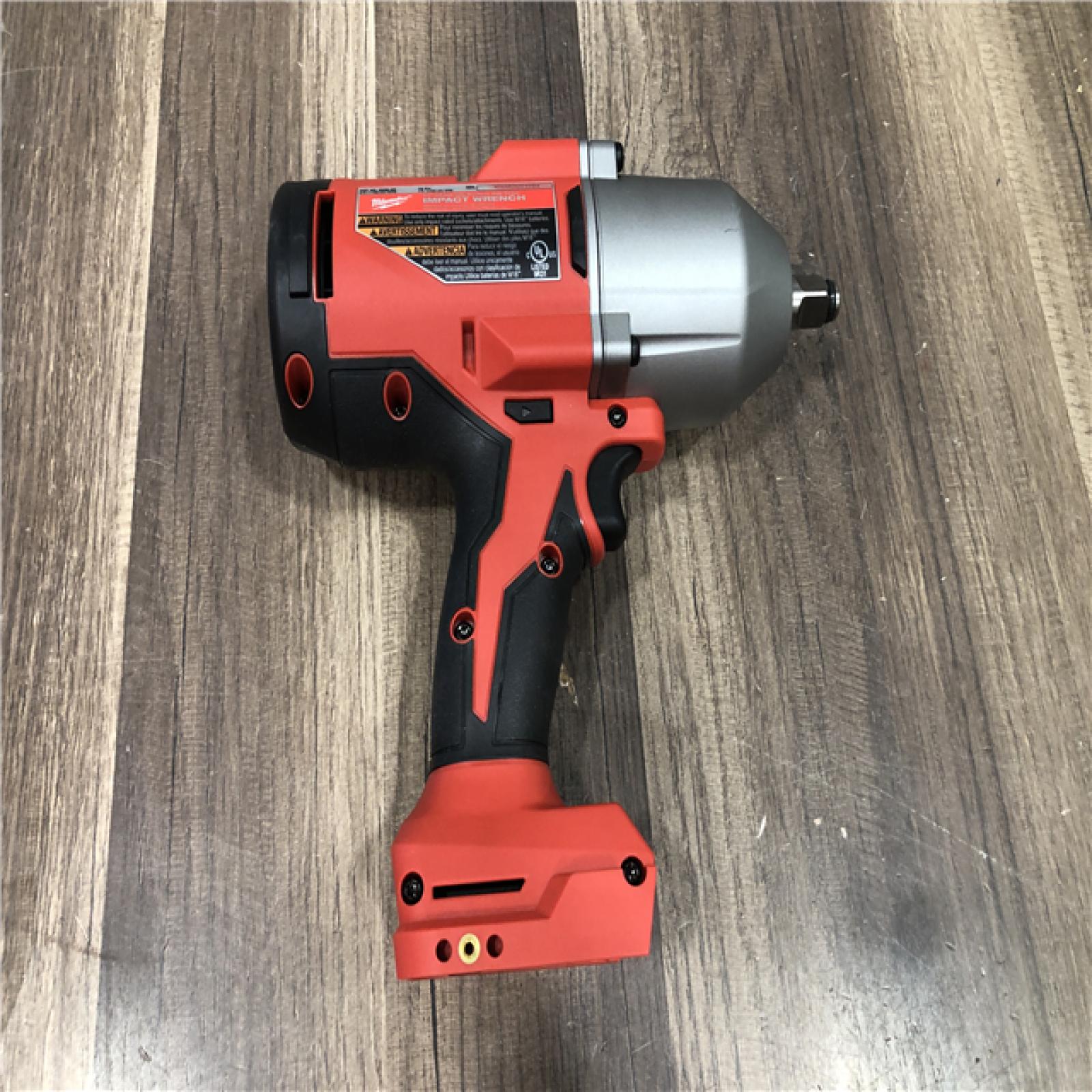 AS-IS Milwaukee 18-Volt Lithium-Ion Brushless 1/2 in. High Torque Impact Wrench with Friction Ring (Tool-Only)