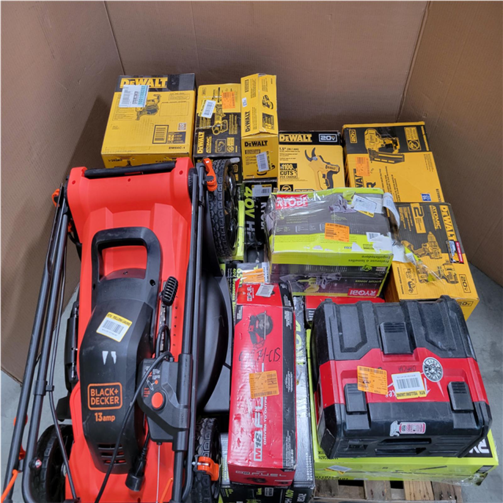 CALIFORNIA AS-IS TOOL PALLET