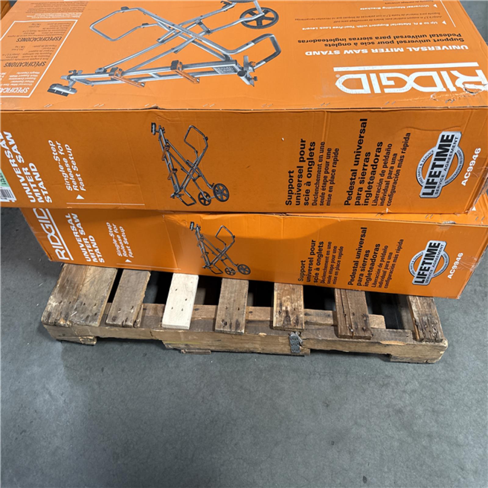 California NEW Ridgid Universal Miter Saw Stand (2 boxes)