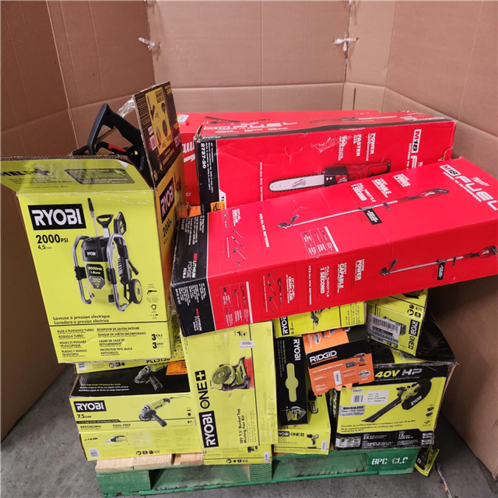 CALIFORNIA AS-IS TOOL PALLET