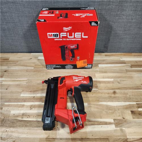 HOUSTON LOCATION - AS-IS Milwaukee  FUEL 18-Volt Lithium-Ion Brushless Cordless Gen II 18-Gauge Brad Nailer (Tool-Only)