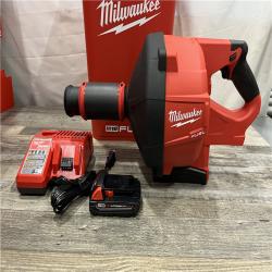 AS-IS Milwaukee FUEL 18-Volt Lithium-Iron Cordless Plumbing Drain Snake Auger Kit