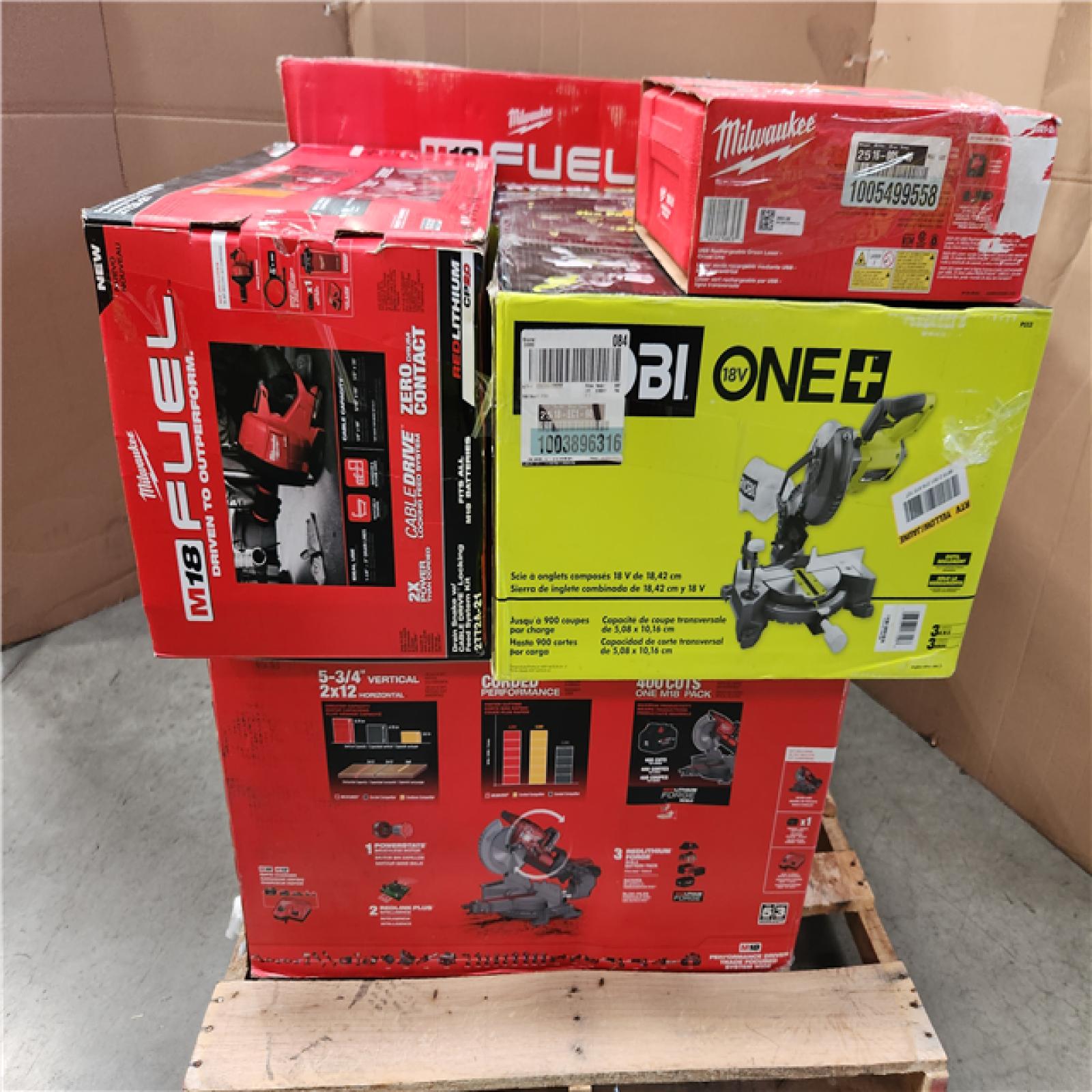 CALIFORNIA AS-IS TOOL PALLET