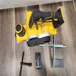 AS-IS DEWALT 20V MAX XR Cordless Brushless 3-1/4 in. Planer (Tool Only)