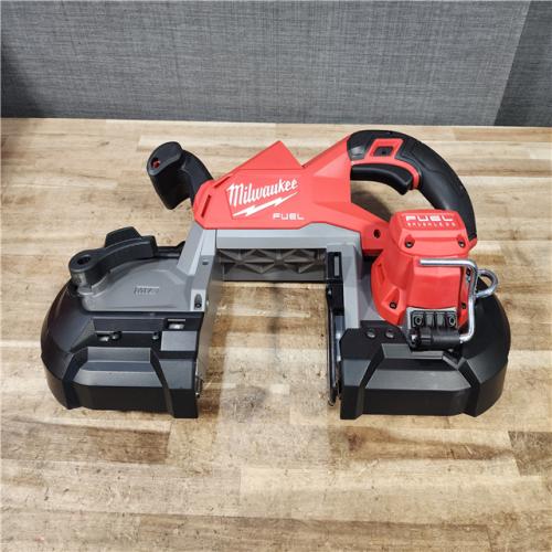 HOUSTON LOCATION - AS - IS Milwaukee FUEL 18V Lithium-Ion Brushless Cordless Deep Cut Band Saw (Tool-Only)