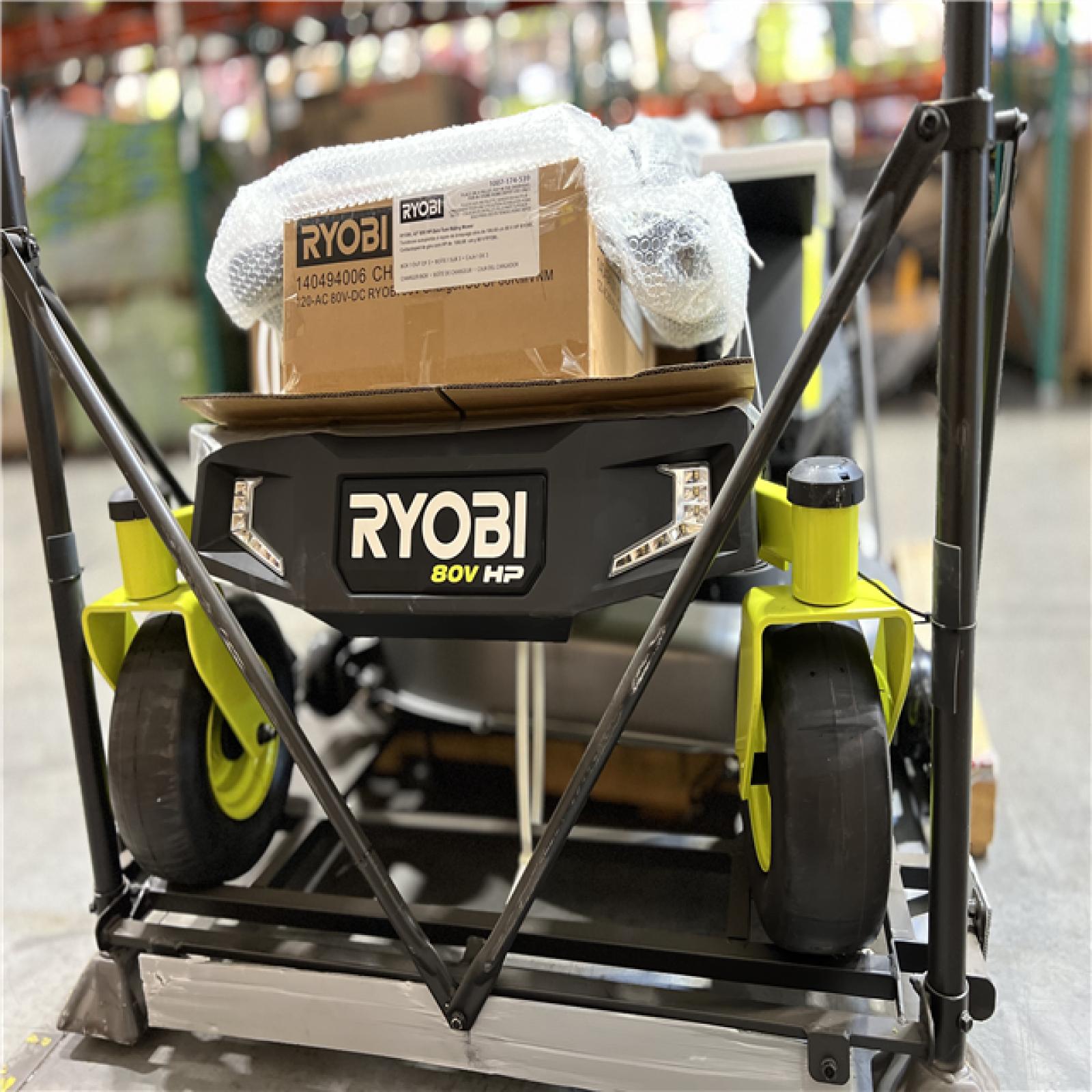 DALLAS LOCATION - NEW! RYOBI 80V HP Brushless 42 in. Battery Electric Cordless Zero Turn Riding Mower (2) 80V Batteries (2) 40V Batteries and Charger