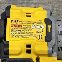 AS-IS DEWALT 20V MAX XR Hammer Drill and ATOMIC Impact Driver 2 Tool Cordless Combo Kit