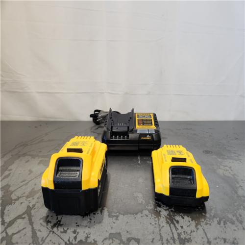 AS-IS- DEWALT 20V MAX Lithium-Ion Battery Kit with 5.0Ah and 2.0Ah Battery and Charger
