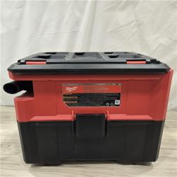 AS-IS MILWAUKEE M18 FUEL PACKOUT 18V Cordless 2.5 Gal. Wet/Dry Vacuum (Vacuum-Only)