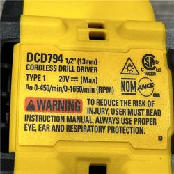 AS-IS DEWALT ATOMIC 20-Volt MAX Lithium-Ion Cordless Combo Kit
