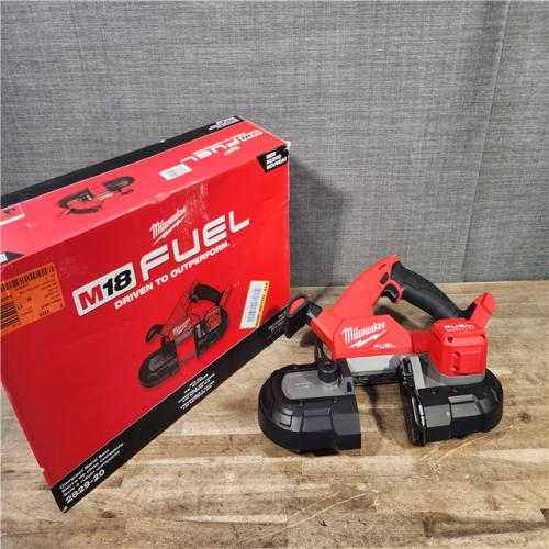 HOUSTON LOCATION - AS-IS Milwaukee FUEL 18V Lithium-Ion Brushless Cordless Compact Bandsaw (Tool-Only)