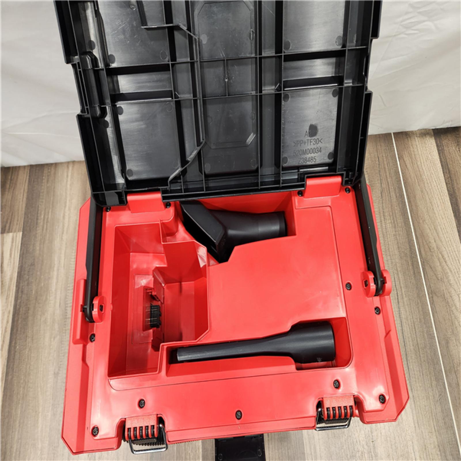 AS-IS Milwaukee M18 FUEL PACKOUT 18-Volt Lithium-Ion Cordless 2.5 Gal. Wet/Dry Vacuum (Vacuum-Only)
