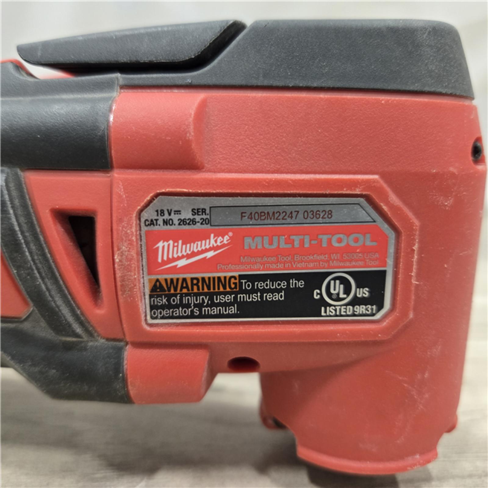 AS-IS Milwaukee 2836-20 18V Cordless Brushless Oscillating Multi-Tool (Tool Only)
