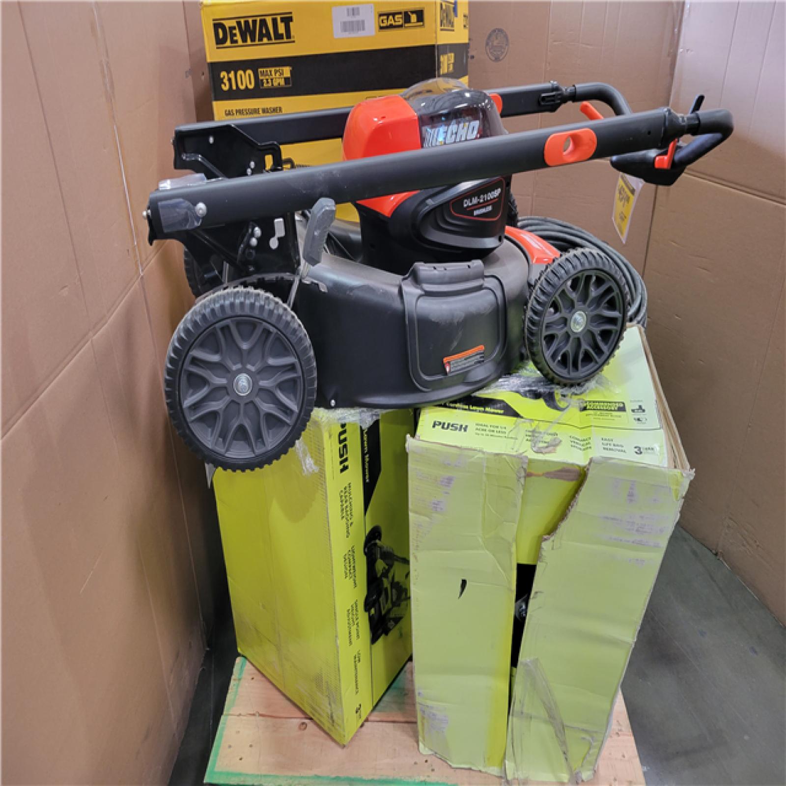 CALIFORNIA AS-IS OUTDOOR POWER EQUIPMENT