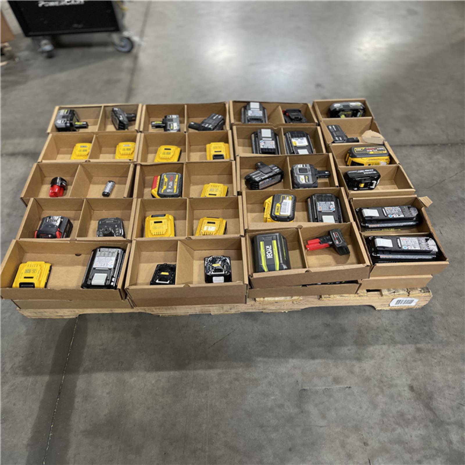 DALLAS LOCATION- AS-IS BATTERY PALLET