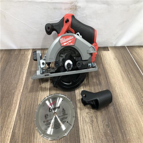 AS-IS Milwaukee FUEL 12V Lithium-Ion Brushless 5-3/8 in. Cordless Circular Saw (Tool-Only)