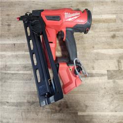 HOUSTON LOCATION - AS-IS Milwaukee 2841-20 18V Cordless Gen II 16 Gauge Angled Finish Nailer (Tool Only)