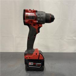 AS-IS - Milwaukee M18 FUEL 18-Volt Lithium-Ion Brushless Cordless 1/2 in. Hammer Drill/Driver Kit