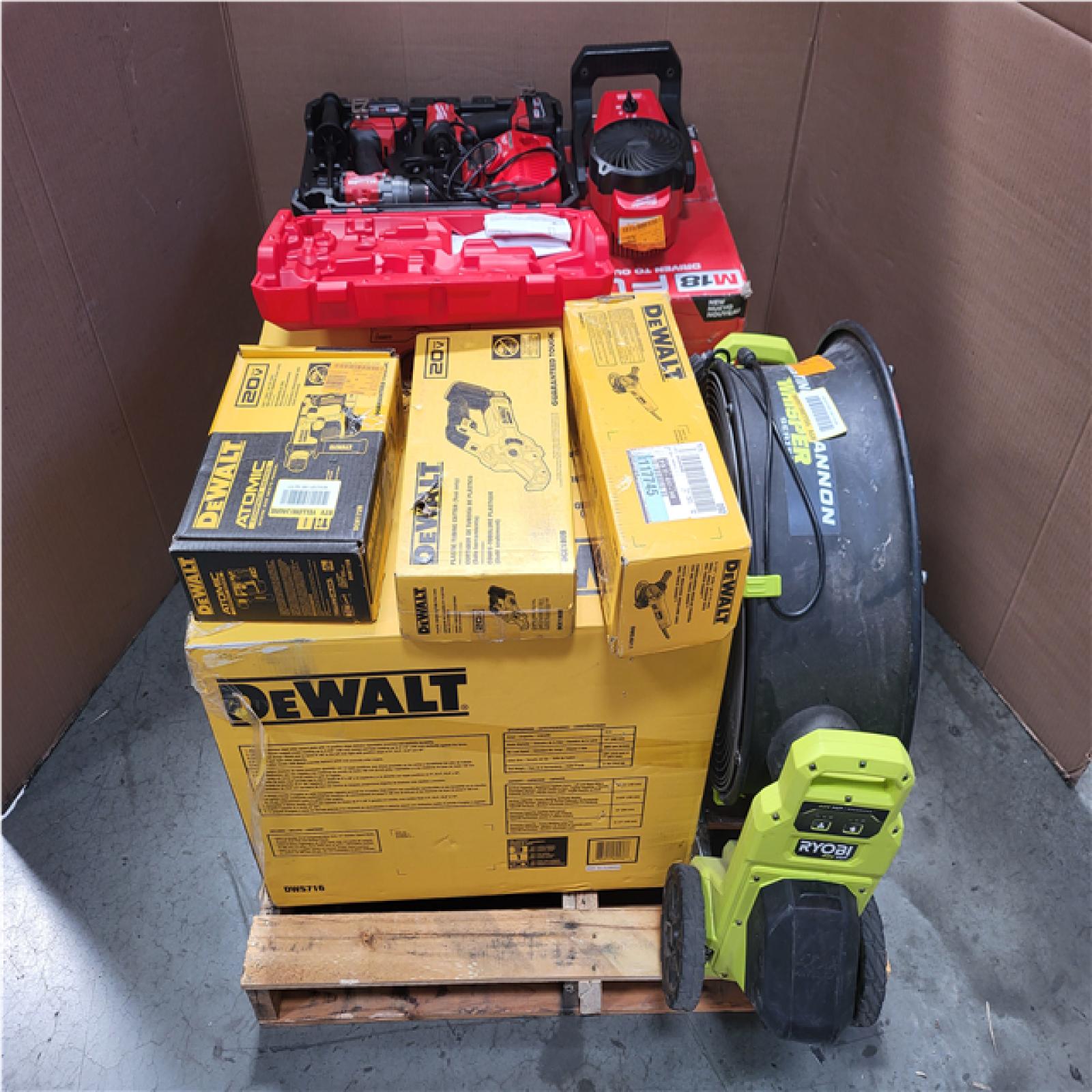 CALIFORNIA AS-IS TOOL PALLET
