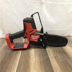 AS-IS Milwaukee FUEL 18V Lithium-Ion Brushless Battery 8 in. HATCHET Pruning Saw (Tool-Only)