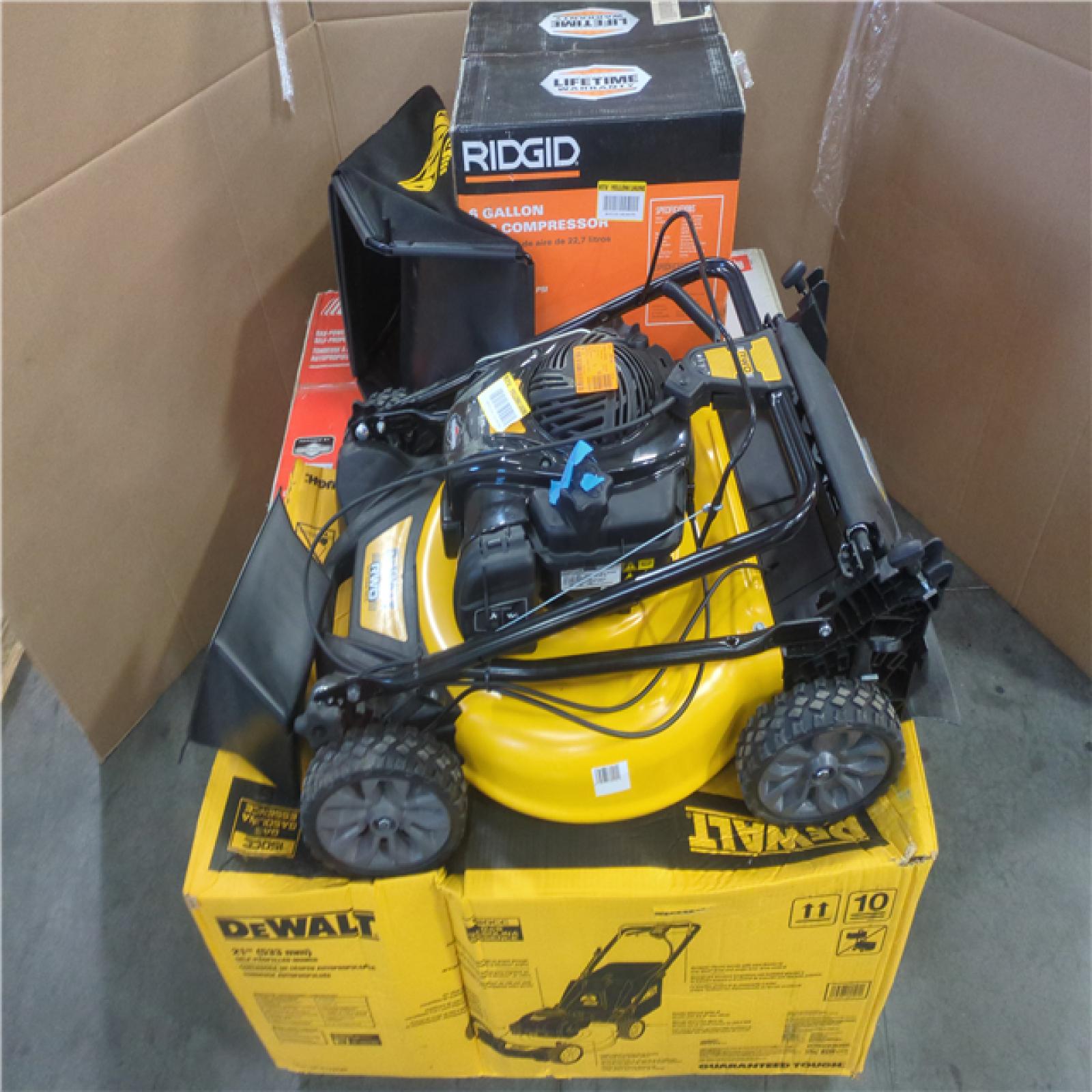 CALIFORNIA AS-IS OUTDOOR POWER EQUIPMENT