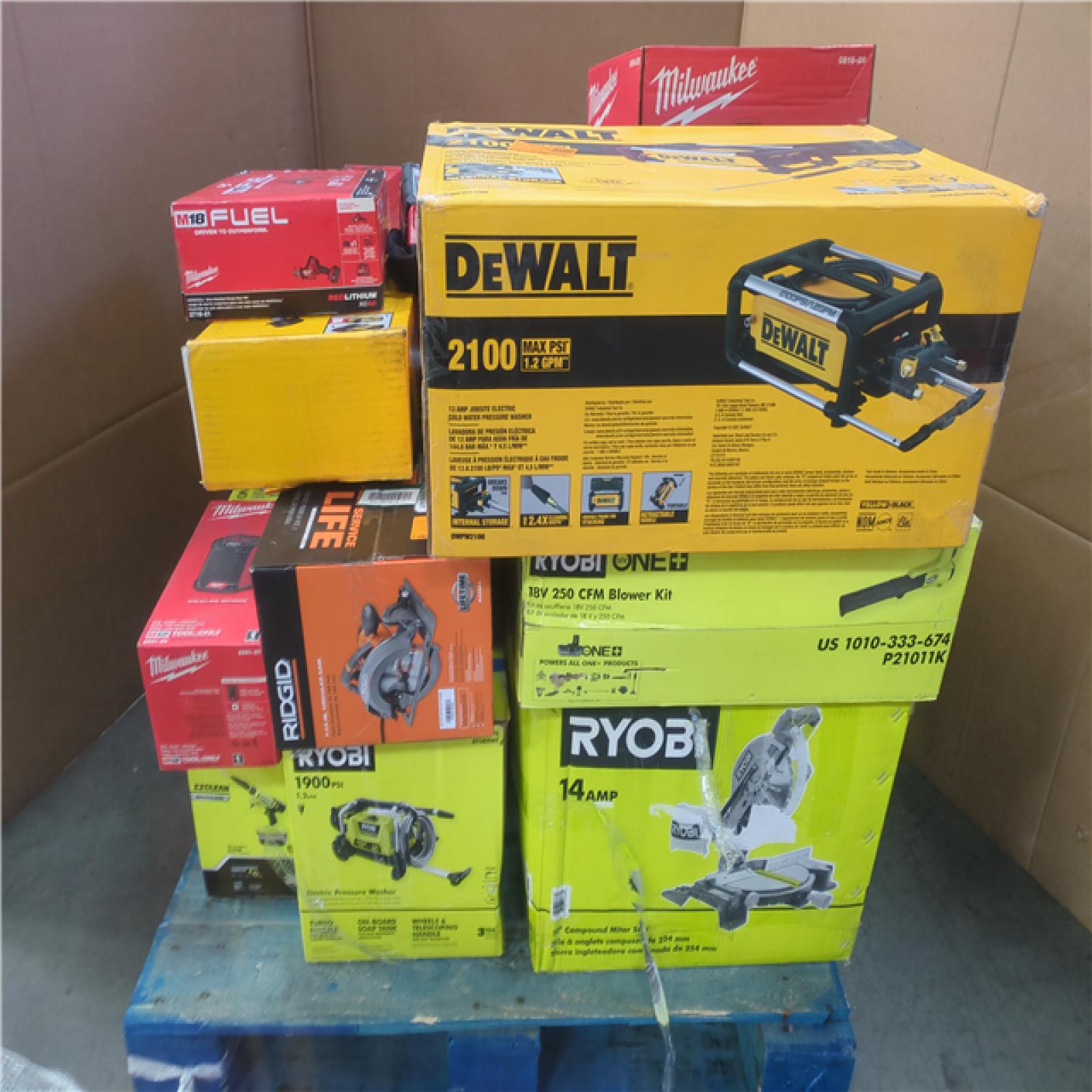 CALIFORNIA AS-IS TOOL PALLET