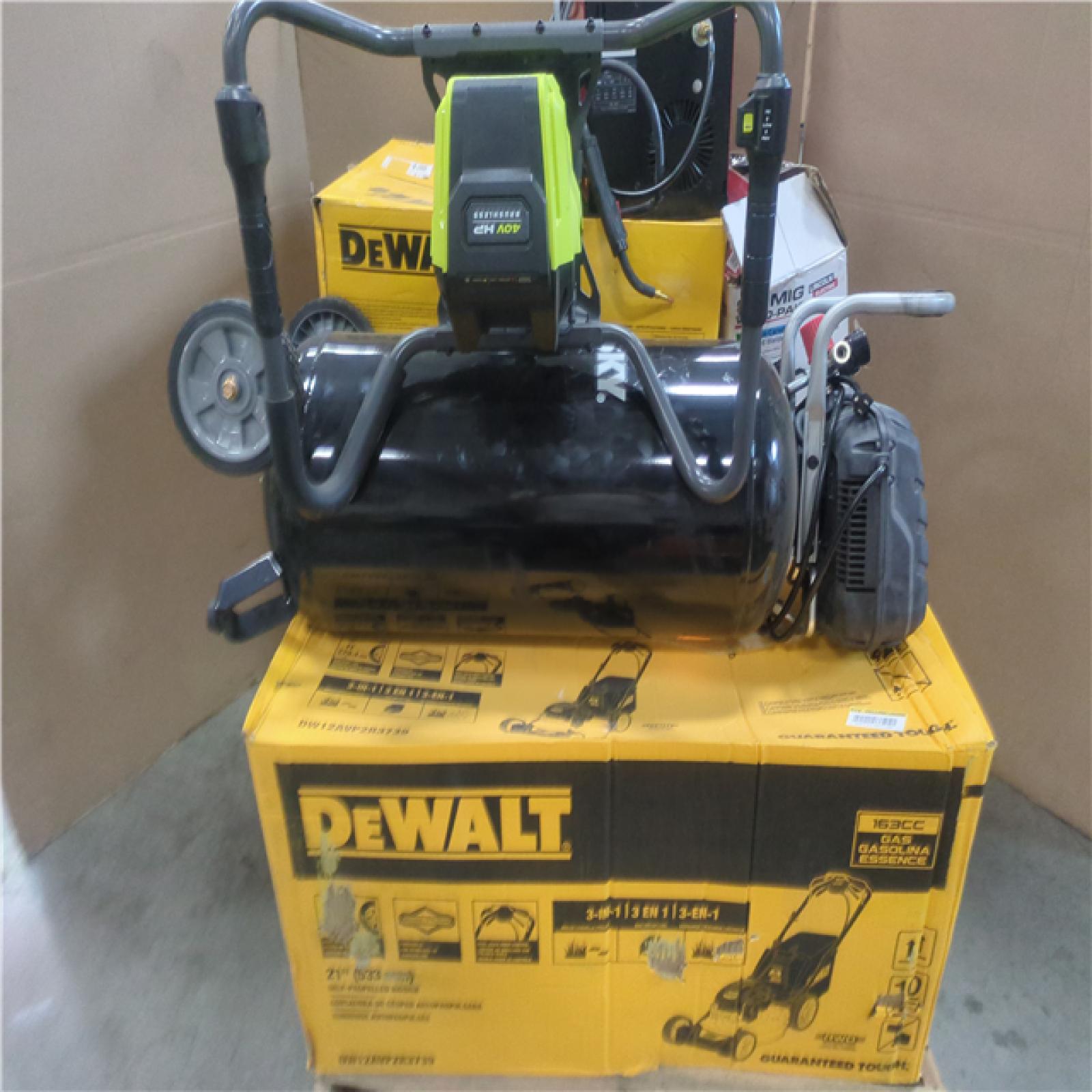 California AS-IS OUTDOOR POWER EQUIPMENT