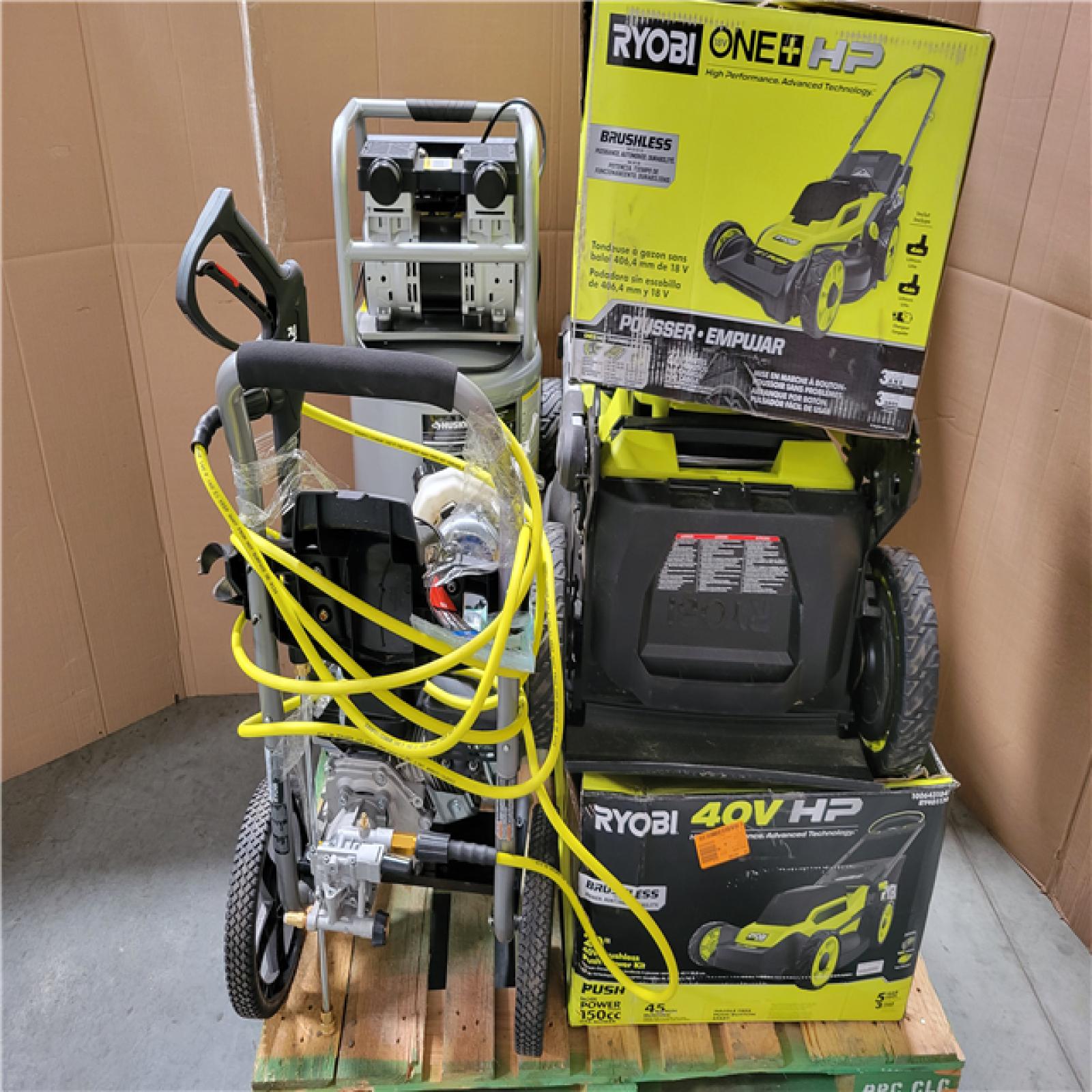 CALIFORNIA AS-IS OUTDOOR POWER EQUIPMENT