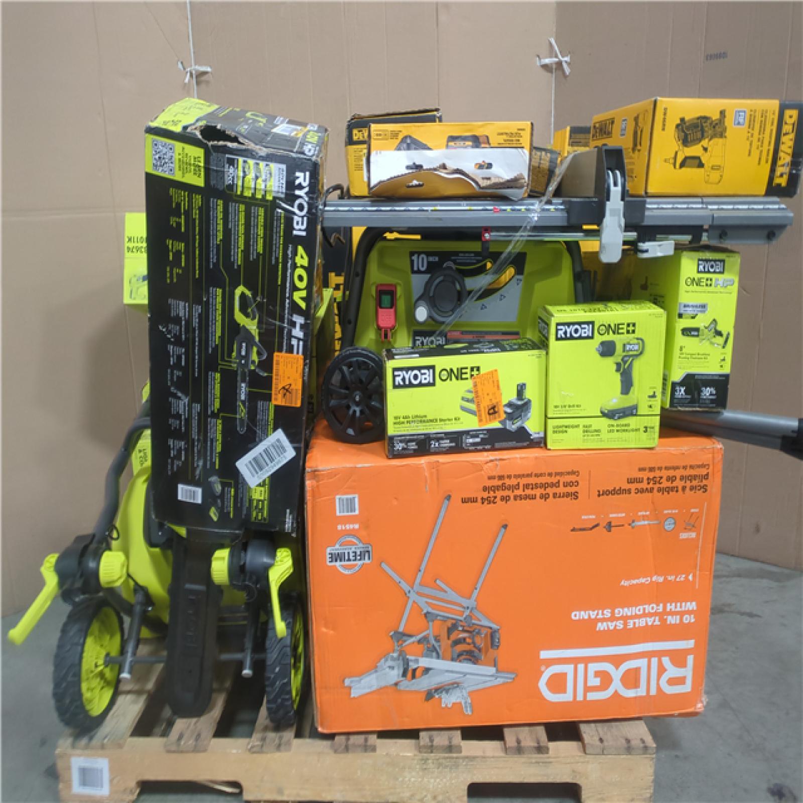 California AS-IS Tool Pallet