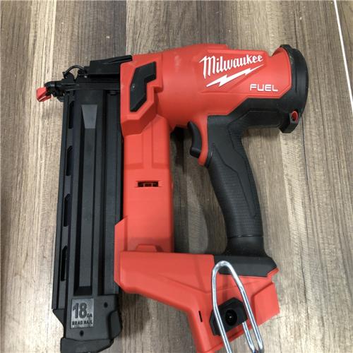 AS-IS Milwaukee FUEL 18-Volt Lithium-Ion Brushless Cordless Gen II 18-Gauge Brad Nailer (Tool-Only)