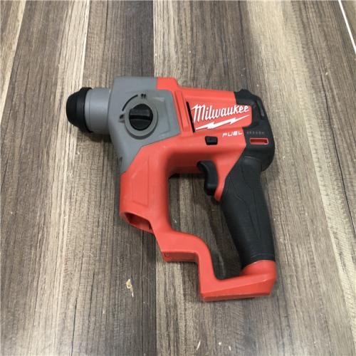 AS-IS Milwaukee M12 FUEL 12-Volt Lithium-Ion 5/8 in. Brushless Cordless SDS-Plus Rotary Hammer (Tool-Only)