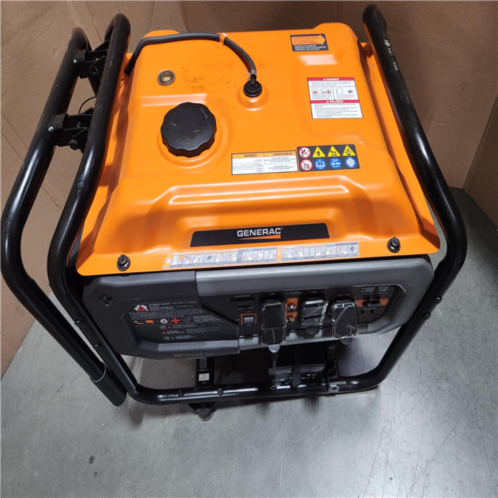 CALIFORNIA AS-IS GENERAC PORTABLE GENERATOR
