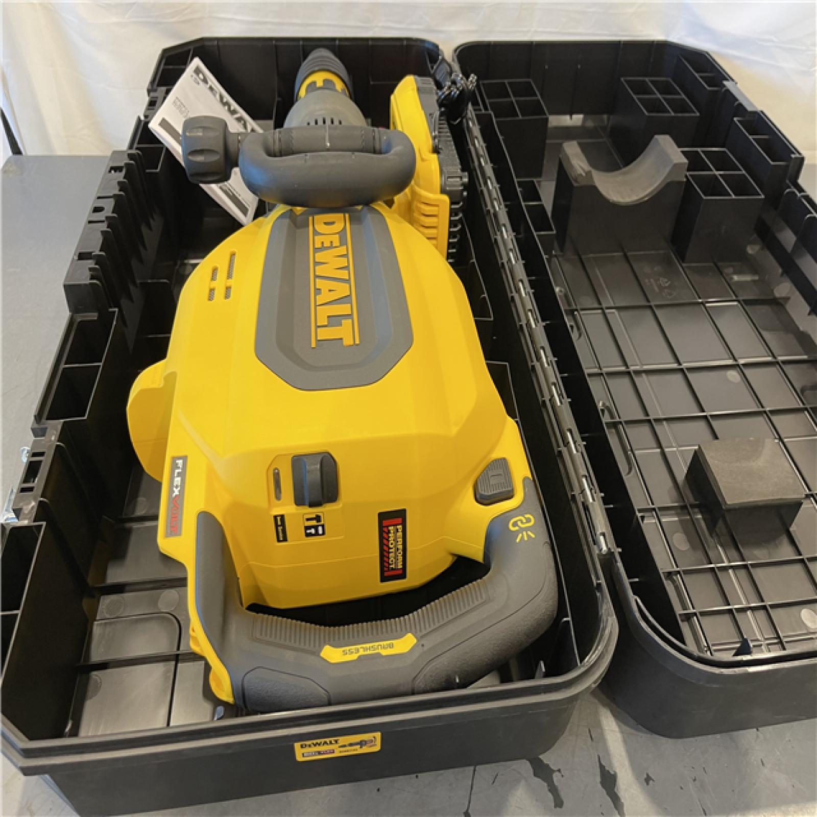 AS-IS - DeWalt 60-Volt 27 Lbs. SDS Maximum 1-3/4 in. Inline Chipping Hammer Kit