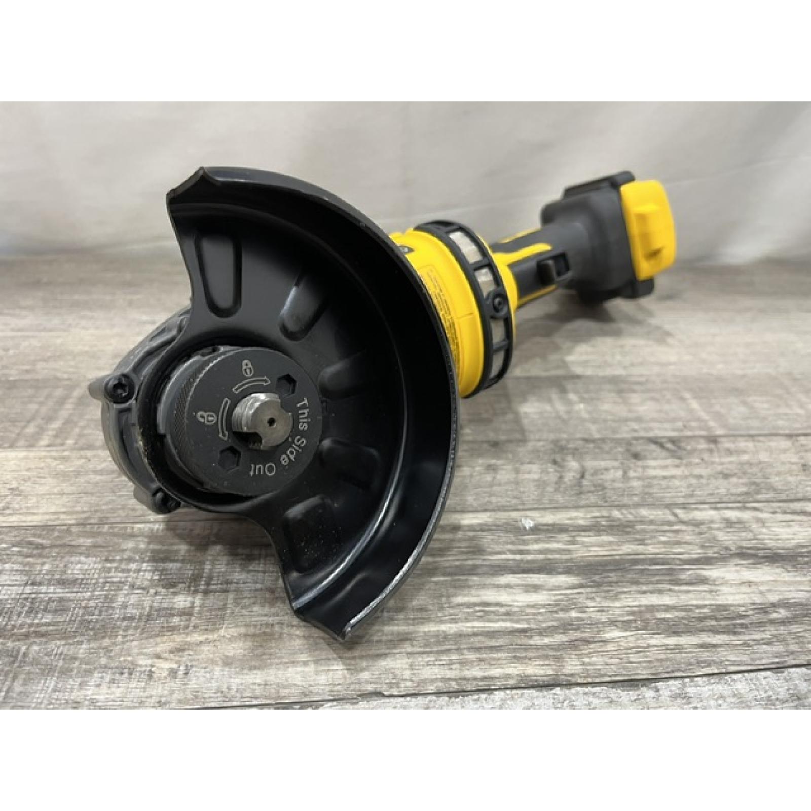 AS-IS DEWALT FLEXVOLT 60V MAX Cordless Brushless 4.5 in. to 6 in. Small Angle Grinder with Kickback Brake (Tool Only)