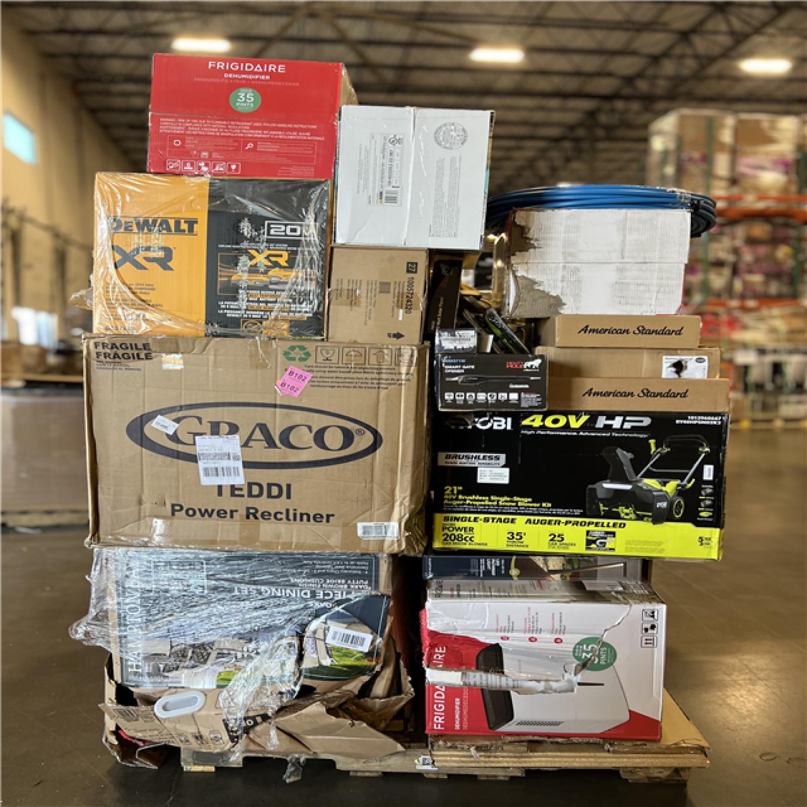 DALLAS LOCATION -AS-IS HOME IMPROVEMENT PALLET