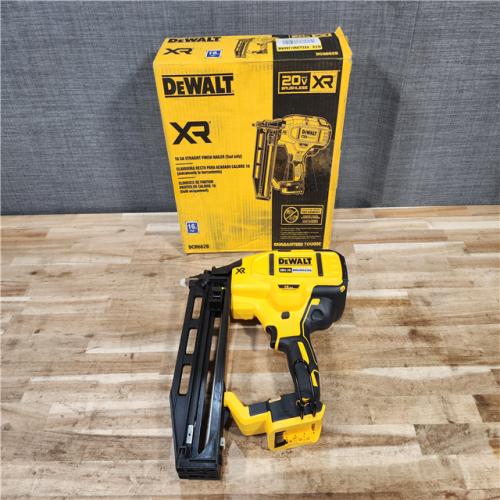 HOUSTON LOCATION - AS-IS DEWALT 20V MAX XR 16-Gauge Lithium-Ion Cordless Finish Nailer (Tool Only)