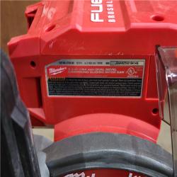 HOUSTON LOCATION - AS-IS Milwaukee M18 FUEL 7-1/4 in. Cordless Brushless Dual-Bevel Sliding Compound Miter Saw (Tool Only)