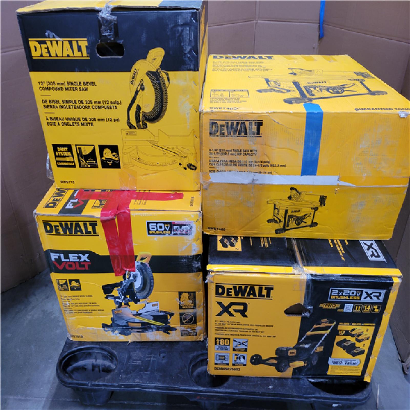 CALIFORNIA AS-IS TOOL PALLET