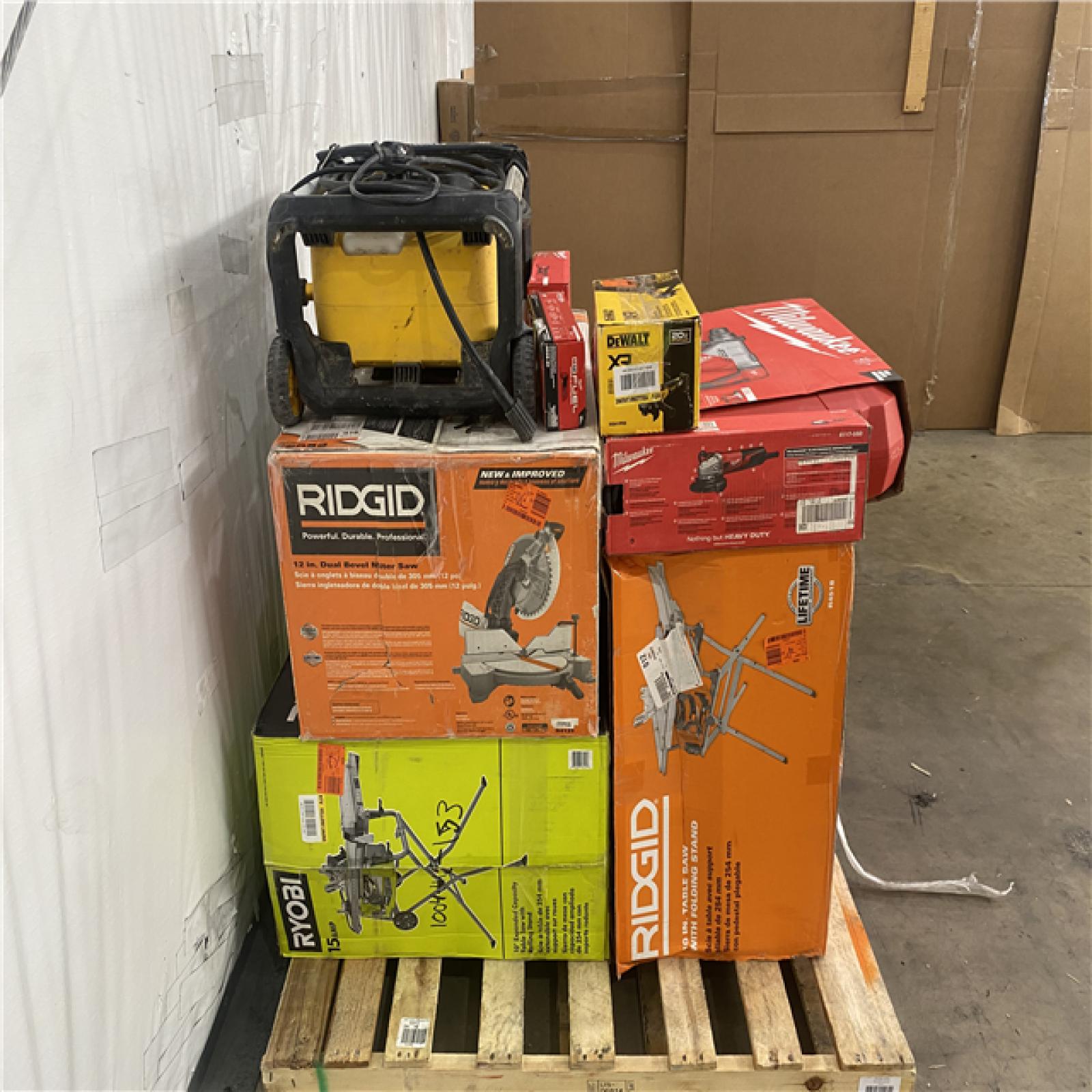 Houston Location AS IS - Tool Pallet